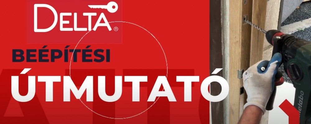 DELTA PR átfogó tok - Beépítési útmutató